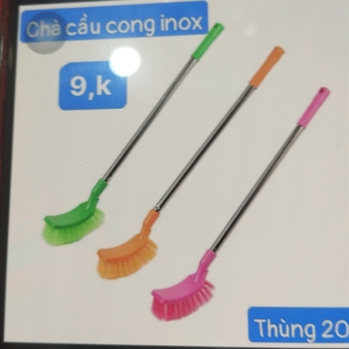 Chà cầu tròn vuong inox 