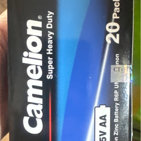 Pin Came lớn tem mới 