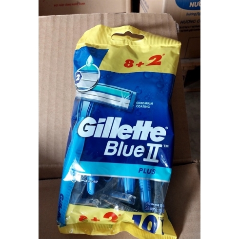 Gillette dao cạo blue ii 12 x 6 