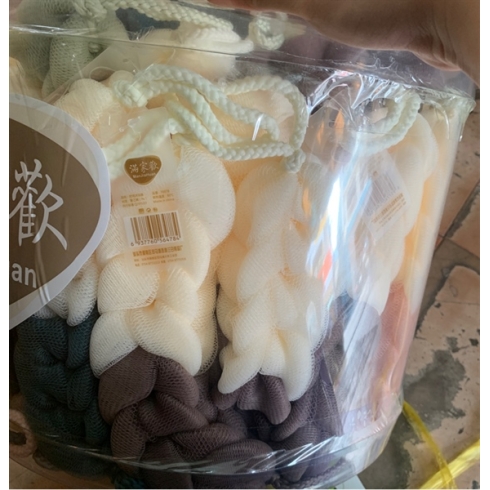 Bông tắm dài xịn 