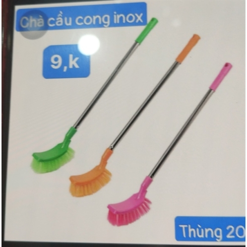 Chà cầu tròn vuong inox 